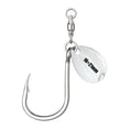 thumbnail image 4 of CENL 2pcs fishing hook Spinner Spoon Hook Sequins Wobblers Treble Hooks, 4 of 6