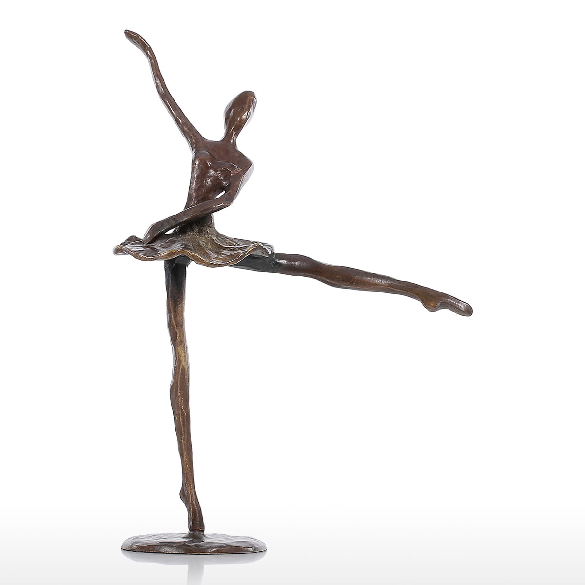Home Decortion Ballet Dancer Figurine Girl Statue  DIY Decor Sculpture Ornament 