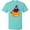 Scuba Blue, variant on Inktastic Black Cat, Pumpkin, Cat With Witch Hat, Halloween T-Shirt