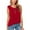 Red, variant on Cotton Tanks White Long Tank Tops for Women Womens Tops Summer Cropped Tank Tops Women Crop Camisole Tops for Women Cropped Tanks