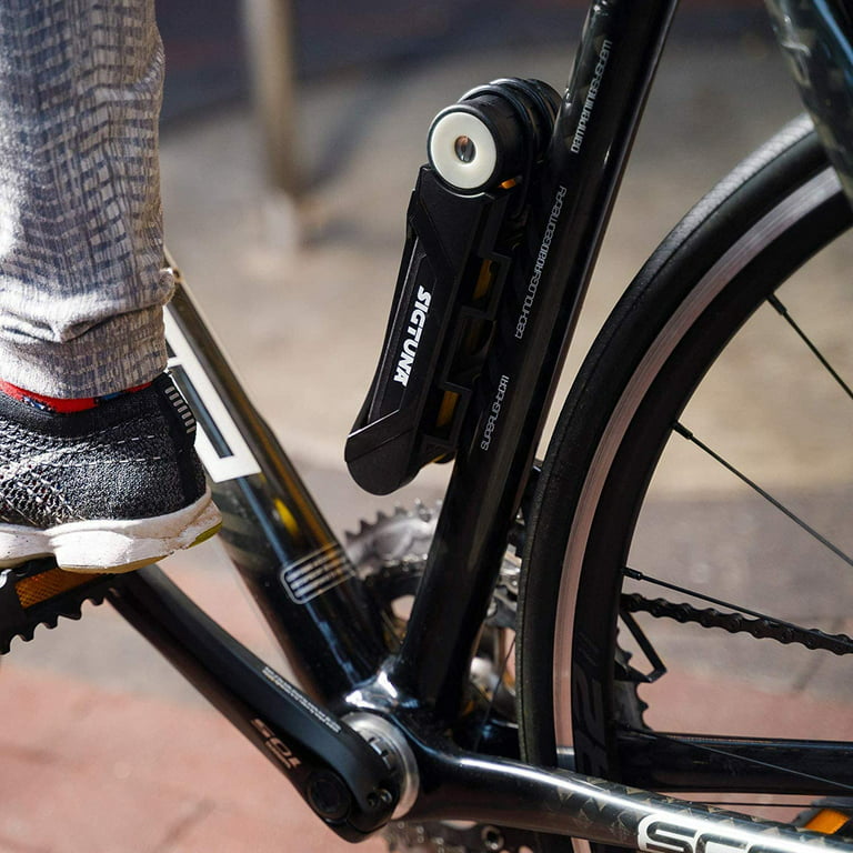 Electric Bike Bike Lock Set Triple Protection Via Velo 2022 New Heavy-Duty  Hard Steel | 33.5”Folding Lock | 11 Bicycle U Lock | 6FT Cable | for