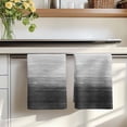 thumbnail image 7 of Grey Ombre Kitchen Towels Set of 4, Modern Abstract Art Ocean Oil Painting Absorbent Dish Towels for Kitchen, Microfiber Hand Towel, Quick Drying Tea Towel for Cleaning Decorative Dishcloths, 7 of 7