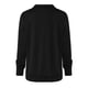 thumbnail image 5 of Mujeres Otoño Invierno Estampado de Navidad Cuello en V Cremallera Manga larga Tops Jersey Blusa Sudaderas Fridja  fhghd2660, 5 of 7