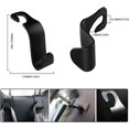 thumbnail image 3 of Ganchos universales BRILLAR para asiento de automóvil juego de 6 soporte para bolsa, 3 of 5
