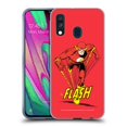 thumbnail image 1 of Head Case Designs Officially Licensed The Flash DC Comics Vintage Speedster Soft Gel Case Compatible with Samsung Samsung Galaxy A40 (2019), 1 of 7
