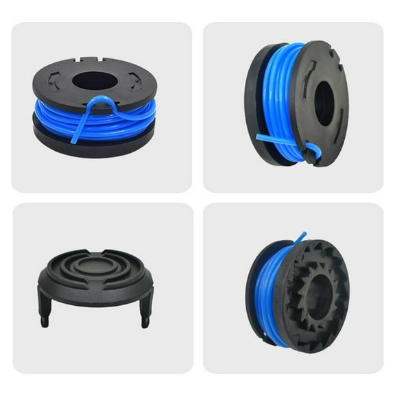 8 2Pcs For Bauer Model Compatible String Trimmer Replacement Line In Blue Color @#8749494@#LSW@#20241218