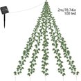 thumbnail image 3 of Luces solares LED para exterior, decoración de jardín, luz de ratán, rosa solar impermeable, cadena de luces de flores reales falsas, cadena de luces de plástico, 3 of 6