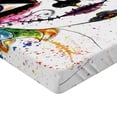 thumbnail image 2 of Ambesonne Sugar Skull Fitted Sheet, Mexican Make, Twin XL Size, Multicolor, 2 of 3