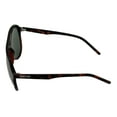 thumbnail image 4 of Kenneth Cole Reaction Mens Sunglass Dark Havana Plastic Aviator, KC1383. 52B, 4 of 6