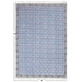 thumbnail image 3 of Casavani - 3'x20' Runner Area Rugs for Hallway & Stairs Handblock Printed Blue Cotton Dhurrie, 3 of 7