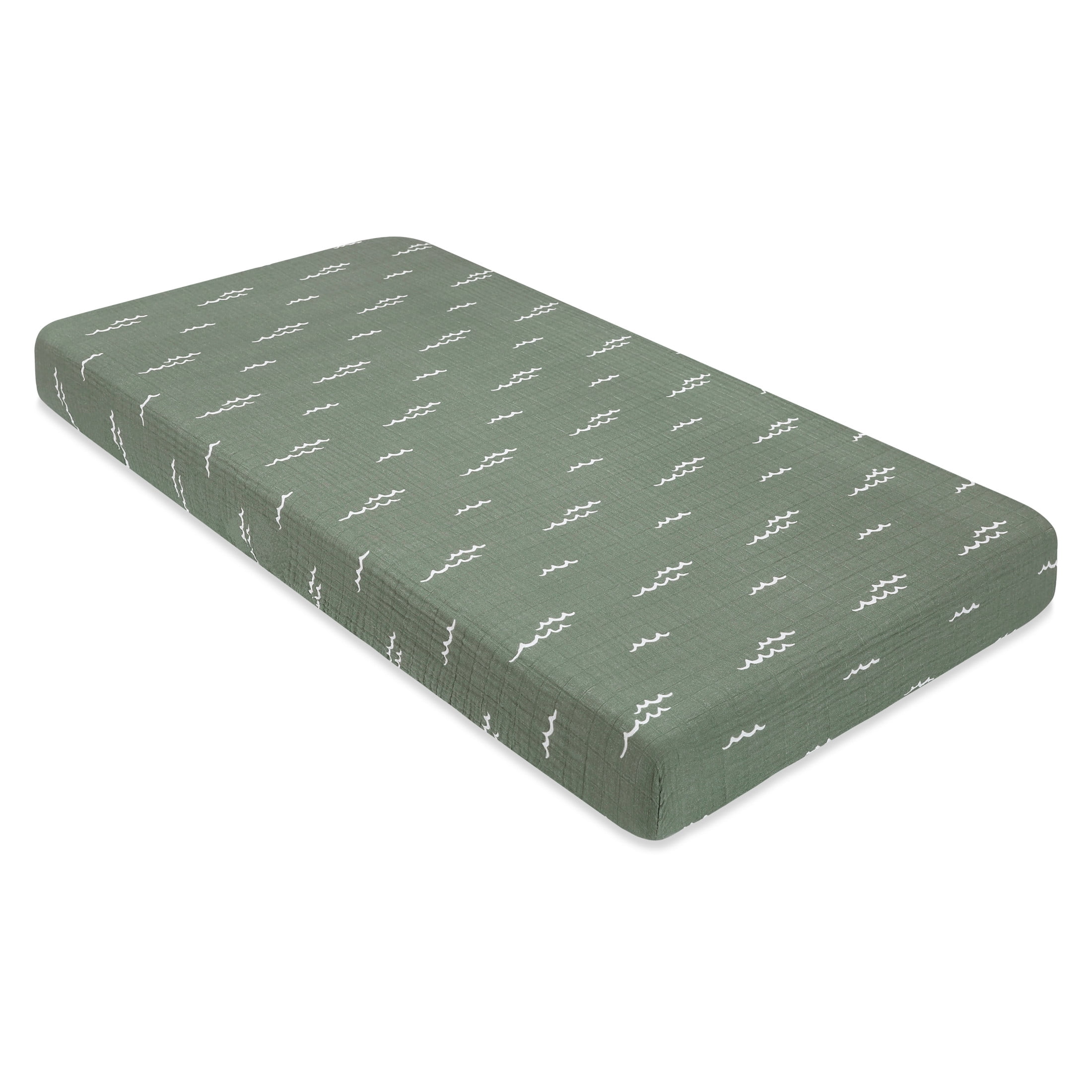Babyletto Crib Sheet in GOTS Certified Organic Muslin Cotton