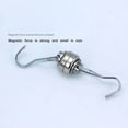 thumbnail image 3 of Strong Magnet Hooks 360°Swing Rare Earth Neodymium Workplace Locker Magnetic Hanger Holder, 3 of 7