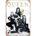 thumbnail image 1 of Placa Metal Vintage QUEEN Pintura Hierro Rectangular Del para Bar (20x30 Cm), 1 of 9