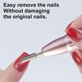 thumbnail image 6 of Deago Professional Portable Nail Drill Kit Rechargeable Electric Nail File Machine Cordless E-File Set for Acrylic Gel Polishing Removing with 11 Bits Kit for Manicure Salon Home, White, 6 of 10