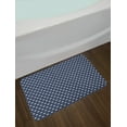 thumbnail image 2 of Star Bath Mat, Patriotic Star of the American Flag Independence Themeds of Freedom, Plush Bathroom Decor Mat with Non Slip Backing, 29.5" X 17.5", Night Blue Tan, by Ambesonne, 2 of 2