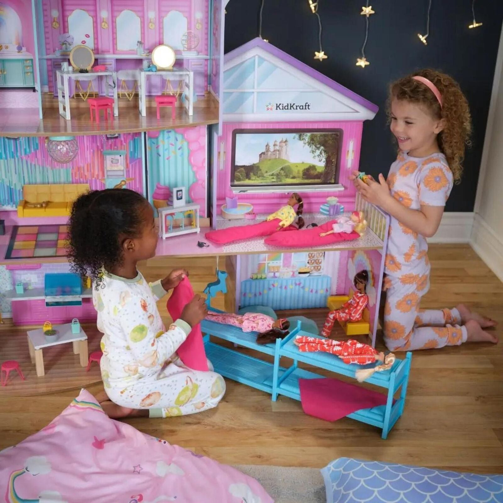 KidKraft Ultimate Slumber Party Wooden Mansion Dollhouse