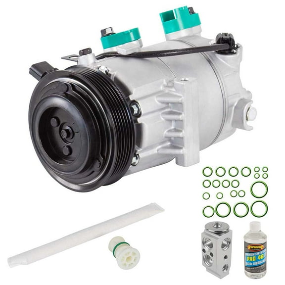 OEM AC Compressor w/ A/C Repair Kit For 2017 Hyundai Elantra 2.0L - BuyAutoParts