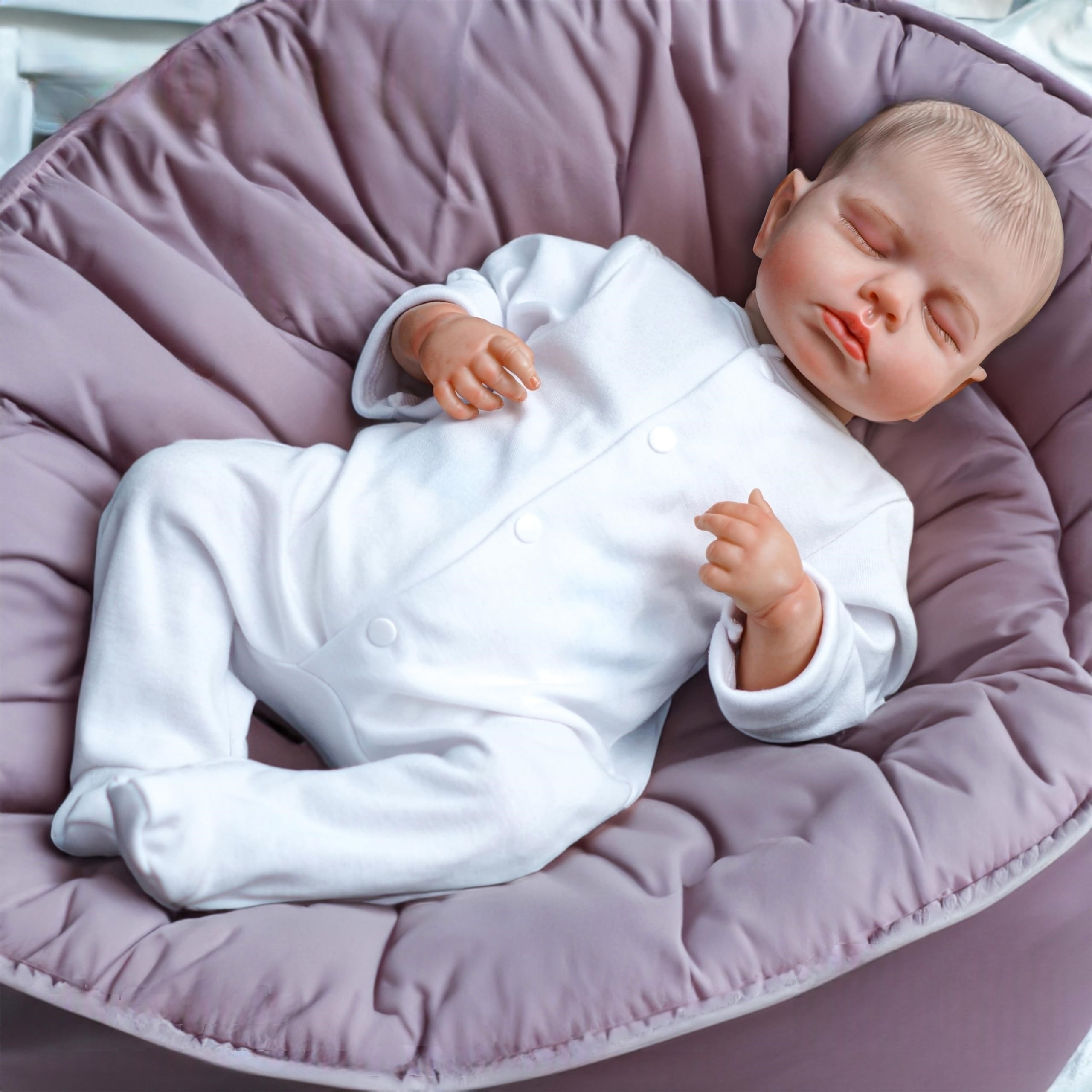 Adorable 20 inch reborn baby doll,  gift for Kids Age 3+