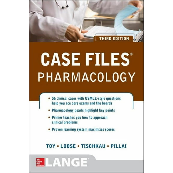 Case Files (Lange) Pharmacology, (Paperback)