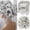 1B#, variant on 15.24cm Short Messy Curly Dish Hair Bun Extension, Easy Stretch Hair Combs Clip-In Ponytail Extension, Chignon Hair Extension, High-Temperature Fiber Chignon Hairpieces, Perfect for Weddings
