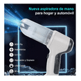 thumbnail image 2 of Aspiradora De Mano Portátil Para Hogar Y Auto 9000pa 3 En 1 Blanca, 2 of 4