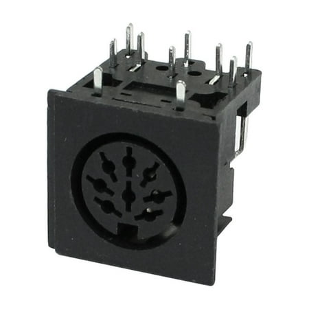 PC Computer Keyboard Right Angle DIN 8 Pin Female Sockets Adapters price history on PriceWatchPro