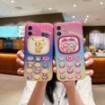 thumbnail image 4 of Accesorios para teléfonos móviles, funda colorida para teléfono con gatito, funda trasera con impresión de dibujos animados para iphone, 4 of 4