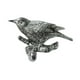 thumbnail image 4 of Colgador de pájaros en una rama, colgador de pared, utensilios para mejorar el hogar, de pared de resina para puerta de , cocina, baño, , Estilo E 12x3.5x7.3cm BLESIY Percheros, 4 of 8