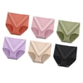 thumbnail image 1 of Calzoncillos de mujer bragas elásticas cómodas de cintura alta transpirables para moldear el cuerpo ANGGREK Otros, 1 of 7