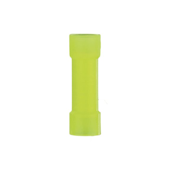 Install Bay - Yellow Nylon Butt Connector 12-10 Gauge - Package Of 1000 (YNBC-1), Butt Connectors Nylon