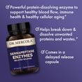 thumbnail image 3 of Dr. Mercola Serrapeptase Enzymes Delayed Release | 20,000 SPU | 60 Capsules | 60 Servings, 3 of 3