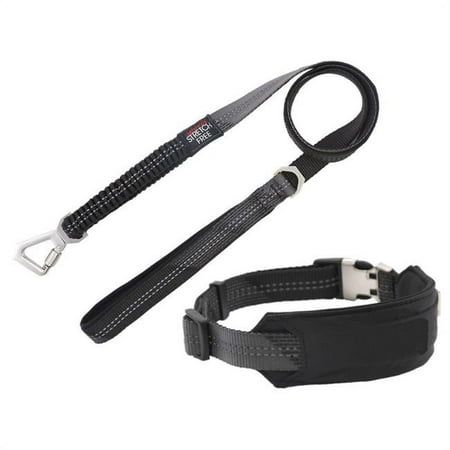 UPC: 0810010819161 | Pet Life ®  Geo-prene  2-in-1 Shock Absorbing Neoprene Padded Reflective Dog Leash and Collar