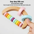 thumbnail image 4 of Wooden Rattle Musical Instrument Percussion Toy For Kids Natural Sounding Educational & Age Appropriate Design, 4 of 8