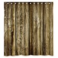 thumbnail image 1 of ABPHQTO Vintage Wood Pattern Tree Stripes Cortina de ducha Impermeable Cortina de ducha 160x180 cm, 1 of 2