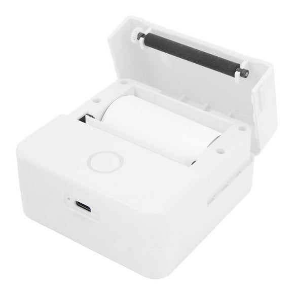 Mini Impresora De Pegatinas, Impresora Térmica Sin Tinta Compatible Con Conexión De Aplicación, Mini Impresora Térmica Portátil Para Asistencia En El Aprendizaje,
