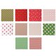 thumbnail image 1 of 20 piezas de tela de algodón de Navidad, paquete artesanal, Patchwork, coser, acolchar, 1 of 8
