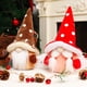 thumbnail image 5 of Billuyoard Muñeco de gnomo colgante de Navidad adorno de escritorio dulce regalo de larga duración atractivo multiusos suministros de vacaciones Kits de decoración para fiestas Rojo, 5 of 6