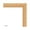 Bamboo, variant on 17x21 Silver Modern Bamboo Picture Frame - UV Acrylic, Foam Board Backing, Hanging Hardware