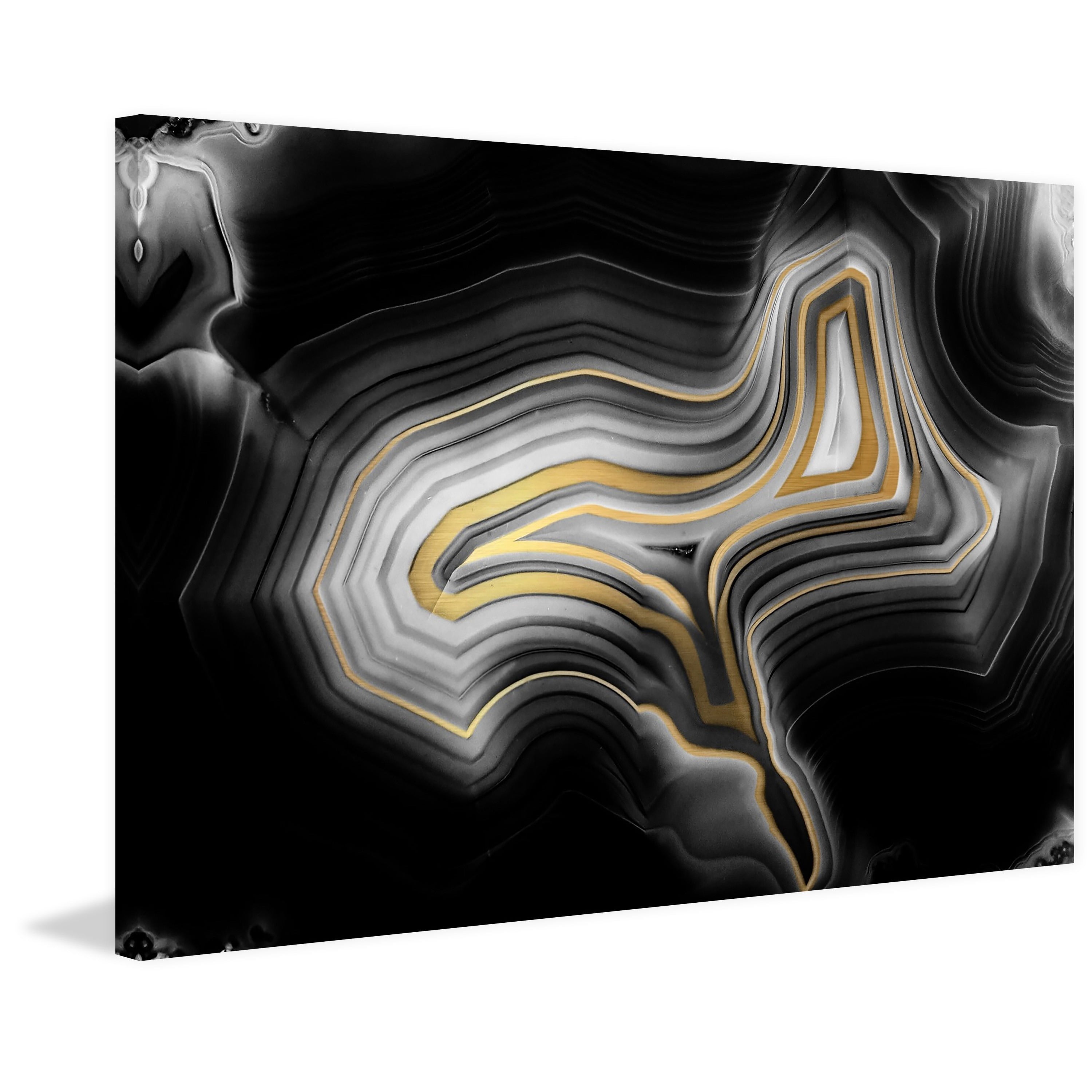 Marmont Hill "Seeping Down" Painting Print on Wrapped Canvas