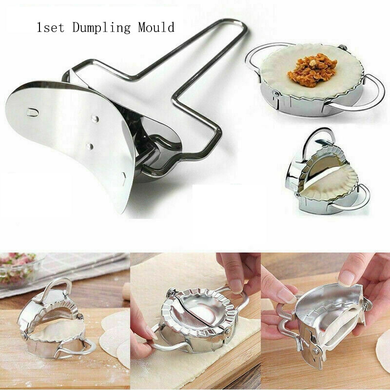 Dumpling Mould Maker Dough Presser Stainless Steel Kitchen Cooking Pastry Tools