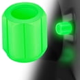 thumbnail image 2 of CozeLy Glow in the Dark Tire Valve Caps LED Light Luminous Car Decor Accessories for Vehicle Motorcycle Neon Valve Stem Caps 1 Piece, 2 of 9