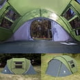 thumbnail image 4 of Tienda de campaña fácil de desplegar para 4 personas, 9.5 x 6.6 x 52 pulgadas, tienda de campaña impermeable de configuración automática, 2 puertas, tiendas de campaña familiares instantáneas para aca, 4 of 5