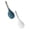 Multicolor, variant on 1 Pc Kitchen Ladle Strainer, Skimmer Spoon, Large Slotted Spoon with High Heat Resistant, Non Stick Cooking Skimmers Multifunctional Fine Slotted Spoon for Cooking Noodles Dumplings Vegetables, Blue