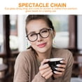 thumbnail image 4 of Sunglasses String Glass Beads Eyeglasses Face Masks Daily Use 3Pcs 27.6X0.8X0.4In, 4 of 9