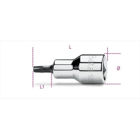 

920 TX60L - Socket Drivers For Torx Head Screws