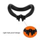 thumbnail image 2 of h3D For Meta Quest 3 VR Headset Silicone Face Mask + Lens Protective v8n Cover + 2 Rocker Cap - Blac, 2 of 5