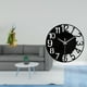 thumbnail image 2 of Figura de escritorio,Estante de estatua de pavo real para escritorio,decoración del hogar,Reloj de pared grande,Reloj de pared acrílico silencioso moderno,Reloj de pared grande para, 2 of 8