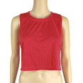 thumbnail image 5 of JULMCOMO Tank Tops for Women Crew Neck Workout Athletic Summer Cropped Tank Tops Sleeveless Breathable Gym Yoga Shirts Red One Size, 5 of 5