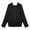 Black, variant on Tejiojio Clearance Basic Solid Color V-neck Sweater Women Fashion Loose Large Size Solid Color Hood Long Sleeves Sweater Tops
