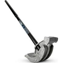 TEMCo 2 in 1 Dual Shoe Conduit Bender - 1/2" & 3/4" EMT, 1/2" Rigid - 2 Benders in 1 Tool